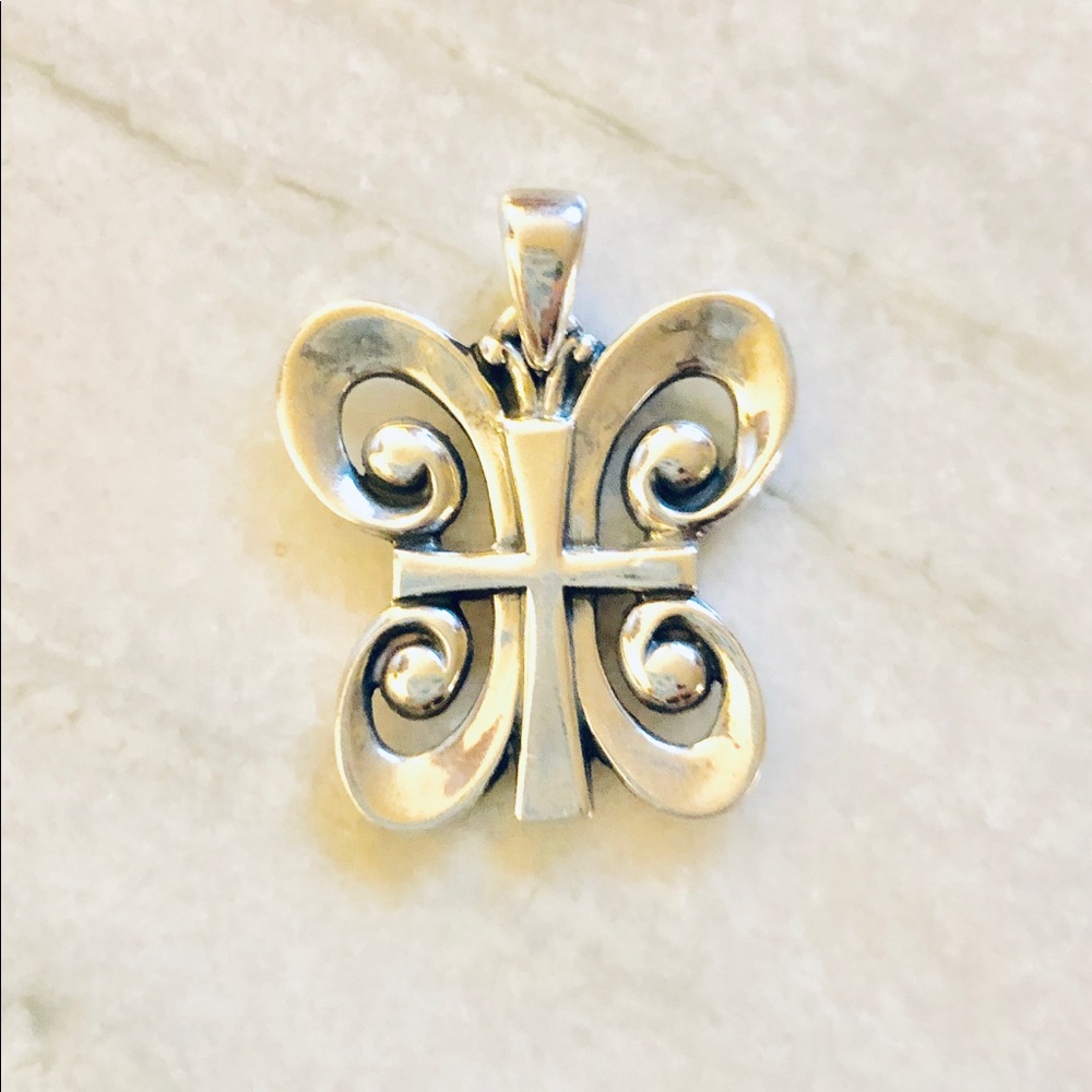 James Avery Resurrection Butterfly Cross (retired)